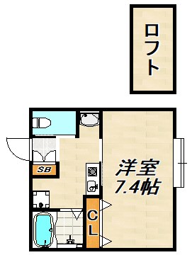 シャルマンメゾン上沢 間取り図