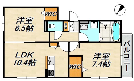licorice(リコリス)A棟 間取り図
