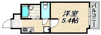サニーパレス白川台 間取り図