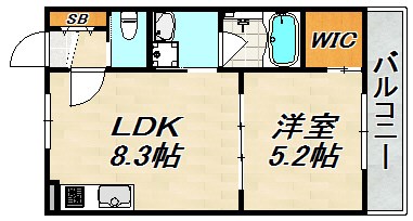 KTIレジデンス板宿Ⅱ 間取り