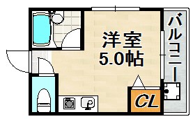 パインハイツ 間取り図