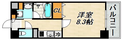 リアライズ神戸長田 間取り図
