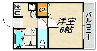 リバージュ須磨浦 間取り図