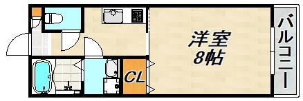 エハコ板宿ヒルサイド 間取り図