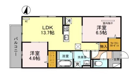 fika蓮宮 間取り図