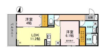 fika蓮宮 間取り図