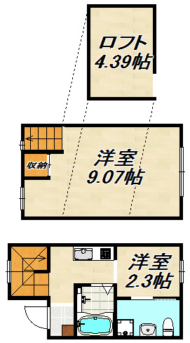 フェリーチェ神戸 間取り図