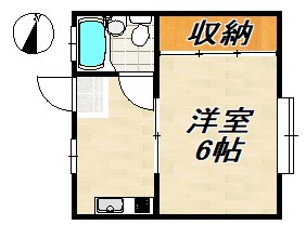 サニーハイツ 間取り図
