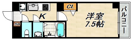 メゾン・ド・ヴィレ須磨 間取り図