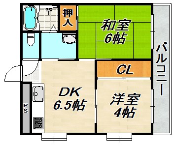 メゾンドルミエール妙法寺 間取り