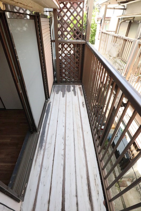 フェリオ高取山町　WEST ベランダ