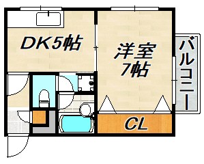 ソレイユパレス 間取り図