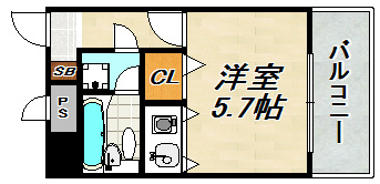 パークプラザ鷹取 間取り図