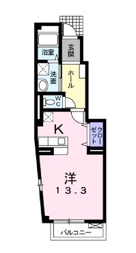フォルテ月見山 間取り図
