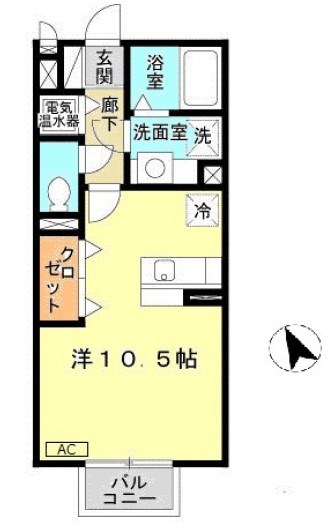 HITOMI DORMITORY 間取り図