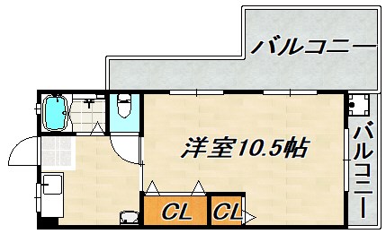 フォルテ鈴蘭台 間取り図