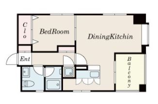 ワコーレ板宿 間取り図
