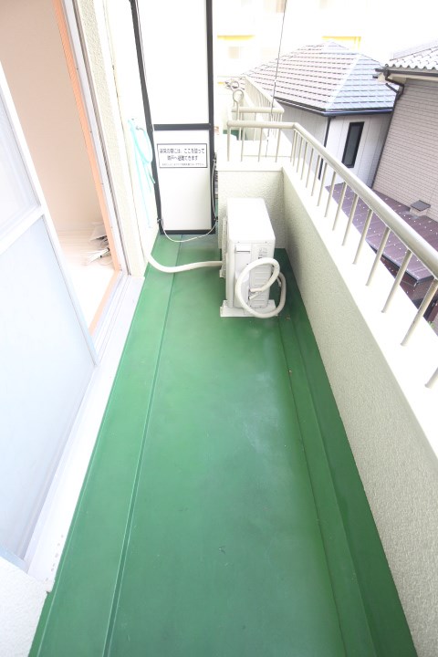 離宮前グリーンハイツ ベランダ