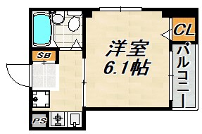 サンコート鷹取 間取り図