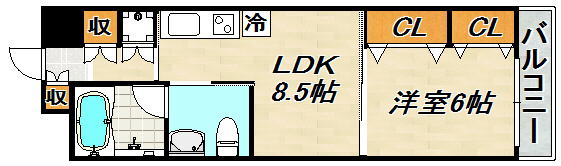 REGINA 間取り図