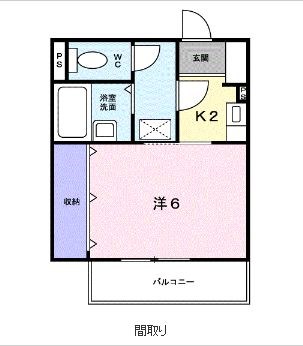 ルナ大塚 間取り図