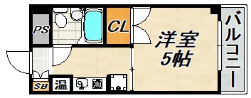 ポコアポコ須磨板宿 間取り図