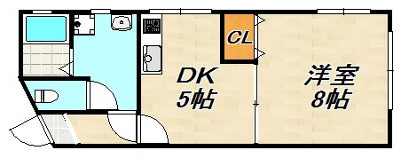 ラムール長田 間取り図