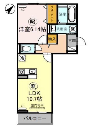 Le　Loire長田 間取り図