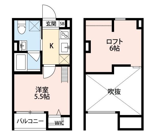 メゾンドイスティクラール 間取り図