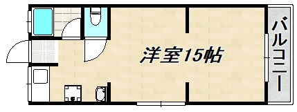 フラット口ノ川 間取り図