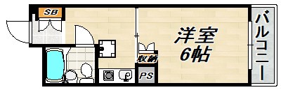 ハイツSea&amp;amp;See 間取り図