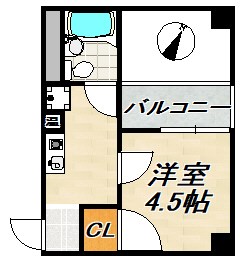 ポコアポコ須磨板宿 間取り図
