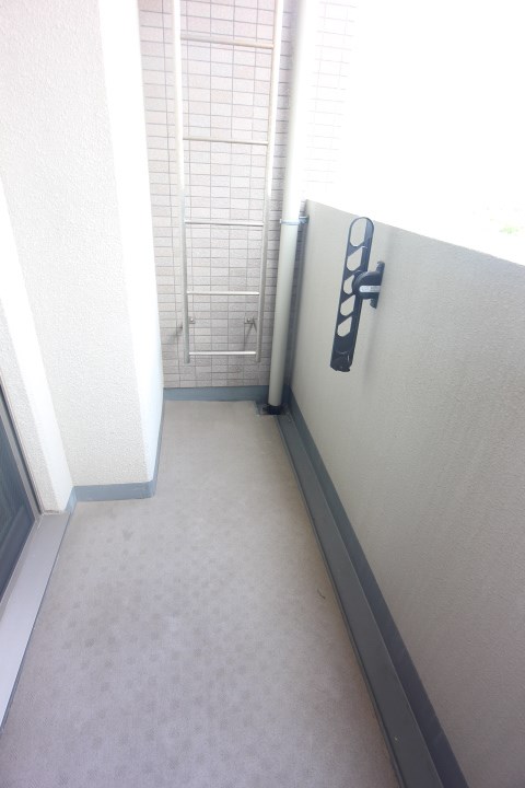 飛松高谷マンション ベランダ
