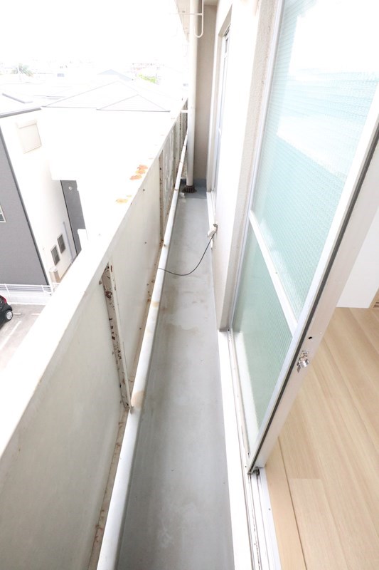 高島グリーンハイツ ベランダ