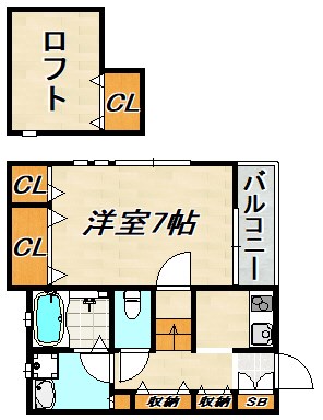 グランメール上沢 間取り図