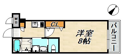ワコーレヴィータ須磨飛松町 間取り