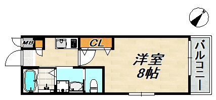 ワコーレヴィータ須磨飛松町 間取り図