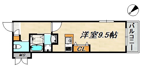 ワコーレヴィータ須磨飛松町 間取り図