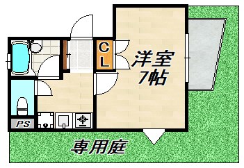 ノースコート 間取り図