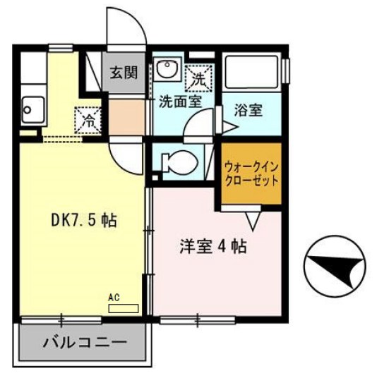 エスポワール 間取り図