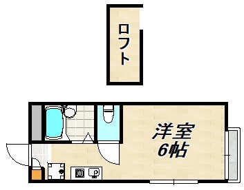エスポワール谷上 間取り図