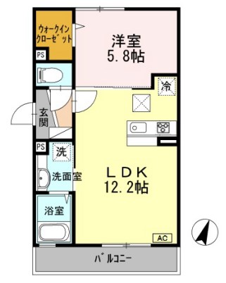 アネックス北神戸 間取り図