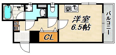 エクラシア新長田 間取り図