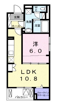 アンジェアルカンシエル 間取り図