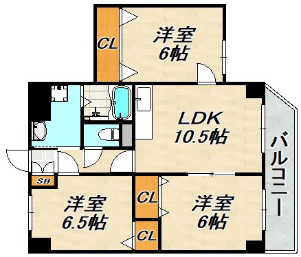 コート宮北 間取り図
