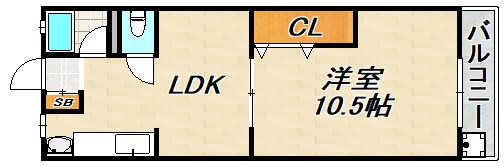 上池田グリーンハイツ 間取り図