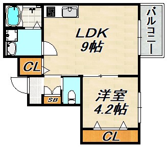 さくら神戸長田 間取り図