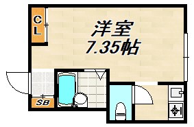 M`S　GARDEN鈴蘭台 間取り図