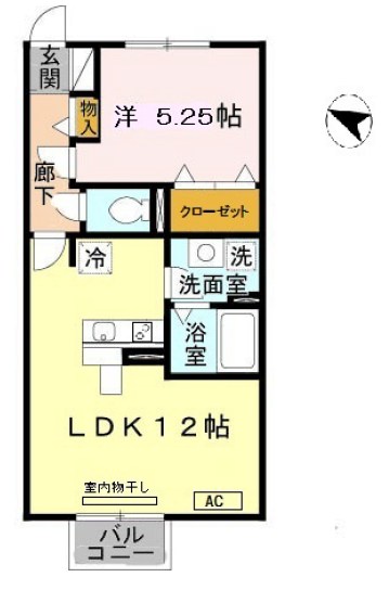 ラスルプレイス 間取り図