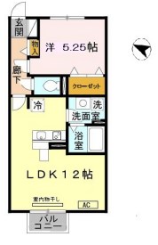 ラスルプレイス 間取り図